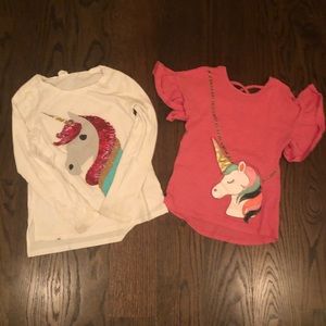 Girls Unicorn Shirt Bundle